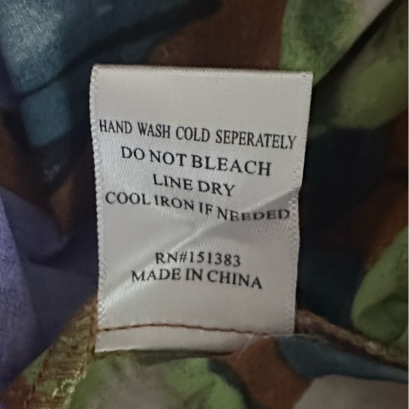 Anthropologie‎ Current Air Odette Floral Wide Leg Pants XS Boho Festival - Picture 11 of 11